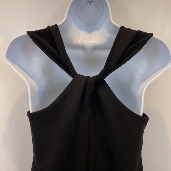Banana Republic Bodycon sleeveless Little Black Dress in size SP PS Petite Small - Picture 7 of 11